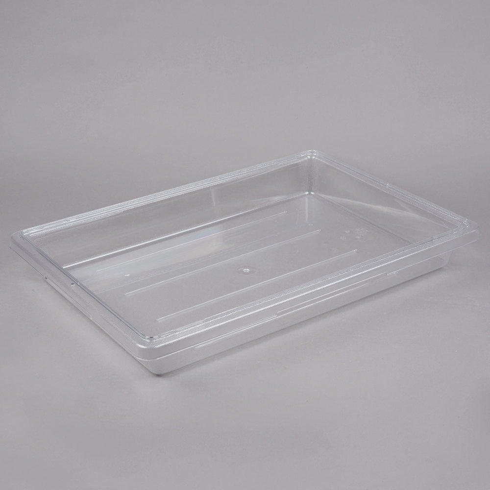 Cambro Camwear 26" x 18" x 3 1/2" Clear Polycarbonate Food Storage Box