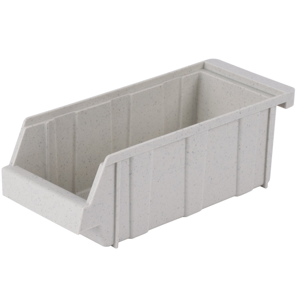 Cambro Speckled Gray Versa Organizer Bin - 12" x 5"