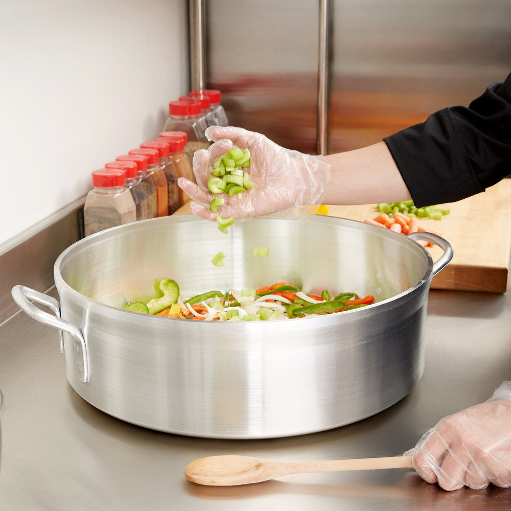 Vollrath Wear-Ever Classic Select 24 Qt. Heavy-Duty Aluminum Brazier Pan