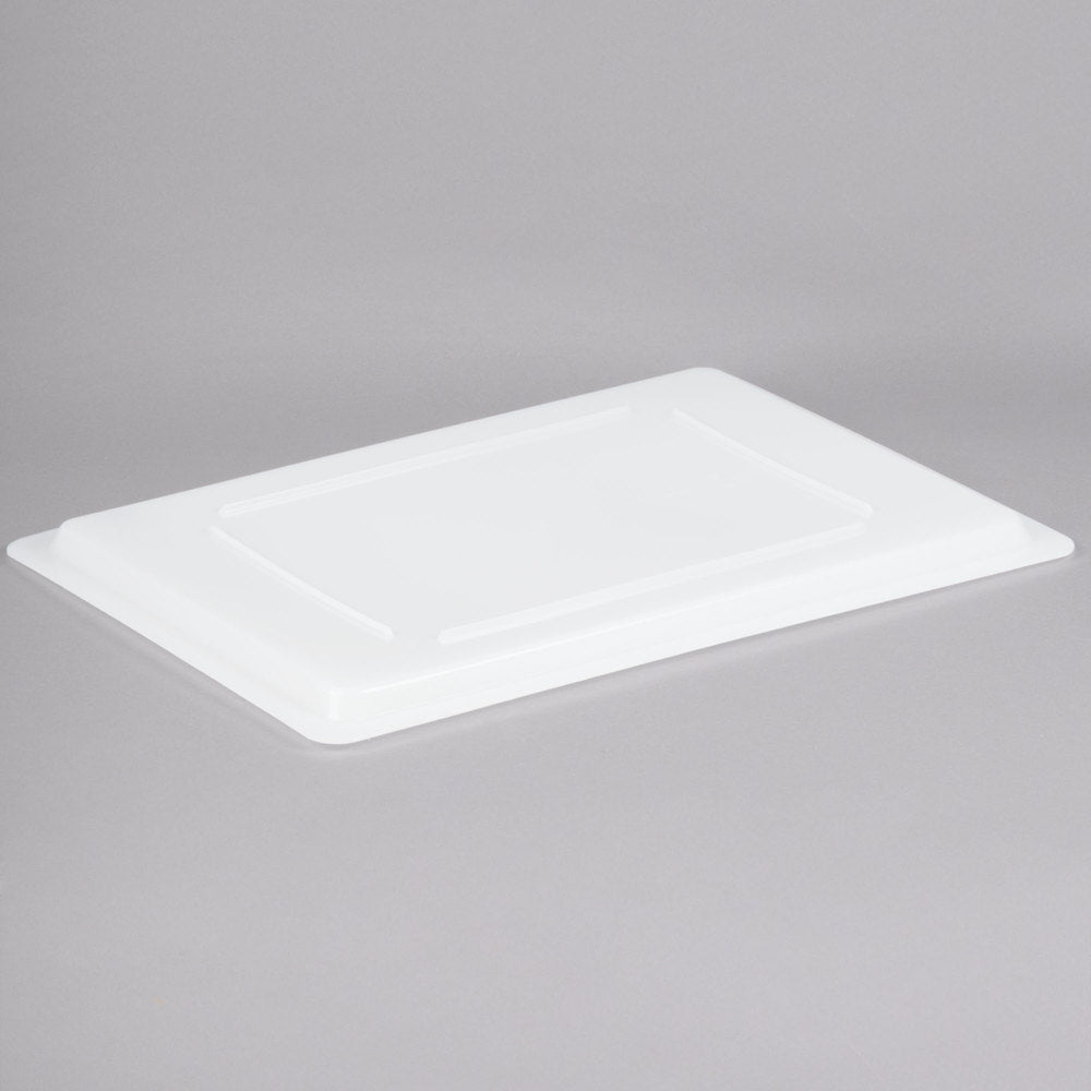 Cambro 26" x 18" White Poly Flat Lid for Food Storage Box