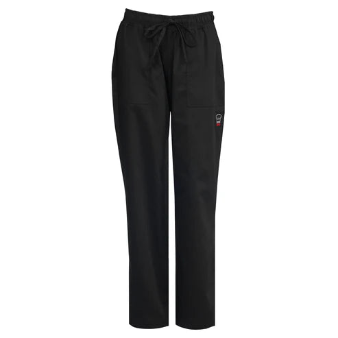 Women's Chef Pants, Black