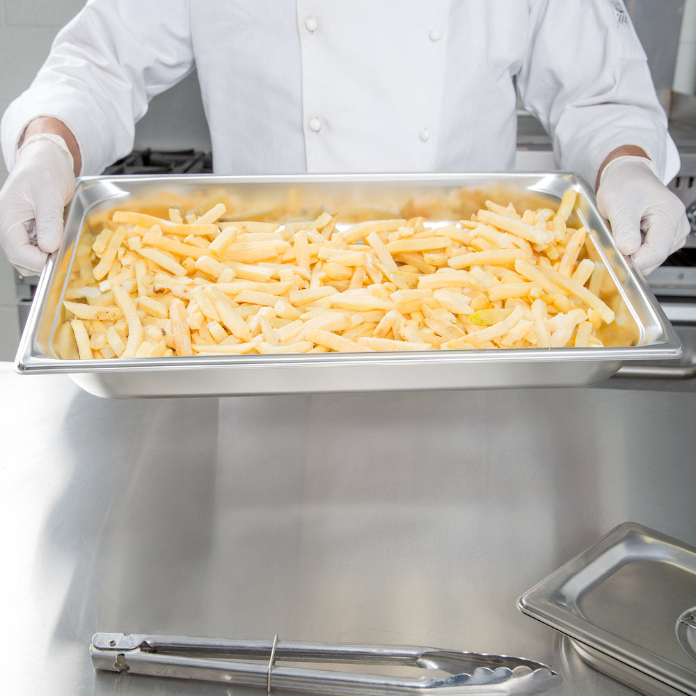 Vollrath Super Pan 3® Full Size 2 1/2" Deep Anti-Jam Stainless Steel Steam Table / Hotel Pan - 22 Gauge