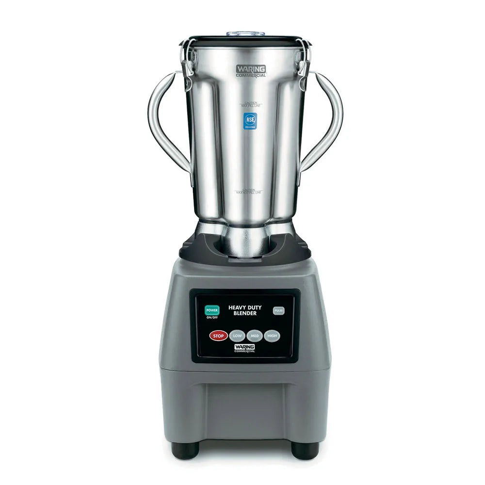 Waring CB15 1 Gallon Stainless Steel Food Blender - 120V