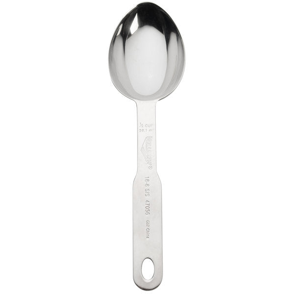 Vollrath 1/4 Cup Stainless Steel Measuring Scoop