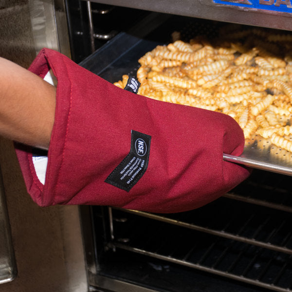 Cool Touch Flame Oven Mitt with Kevlar and Nomex®