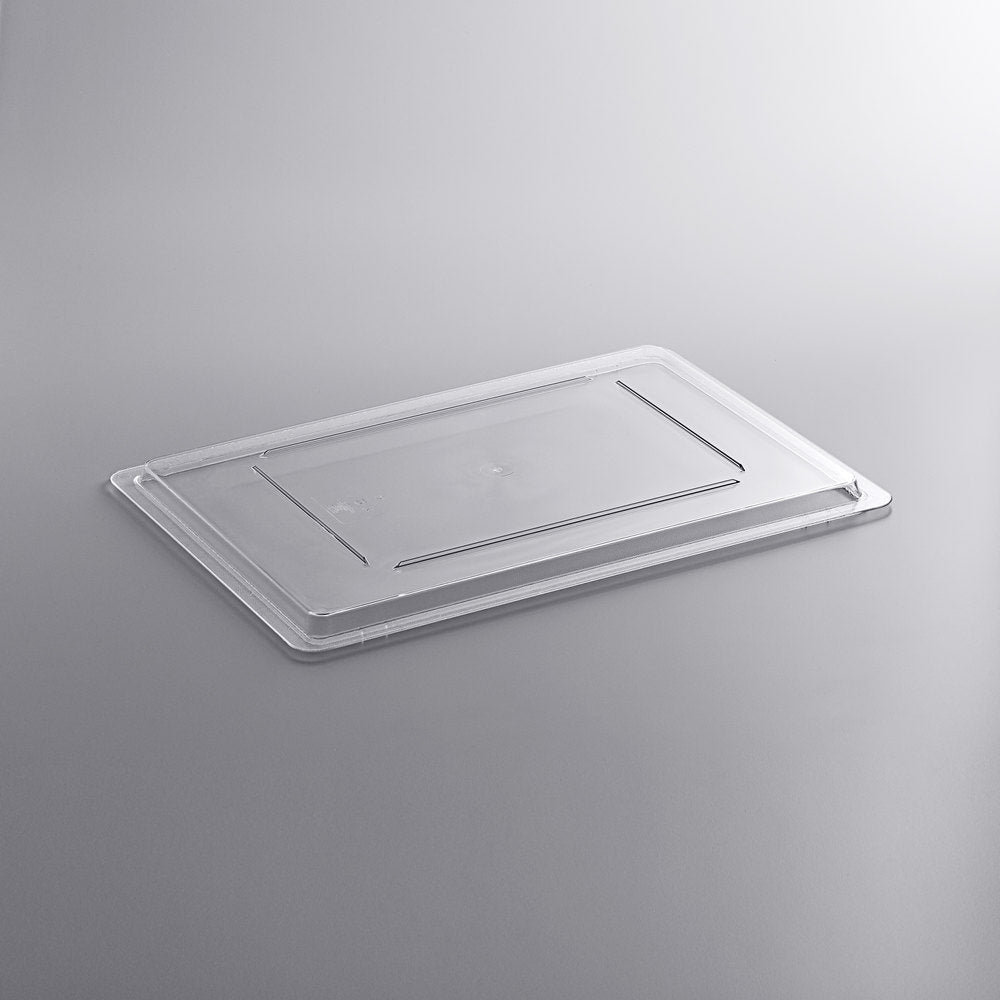 Cambro 1826CCW135 Camwear 26" x 18" Clear Flat Lid for Food Storage Box