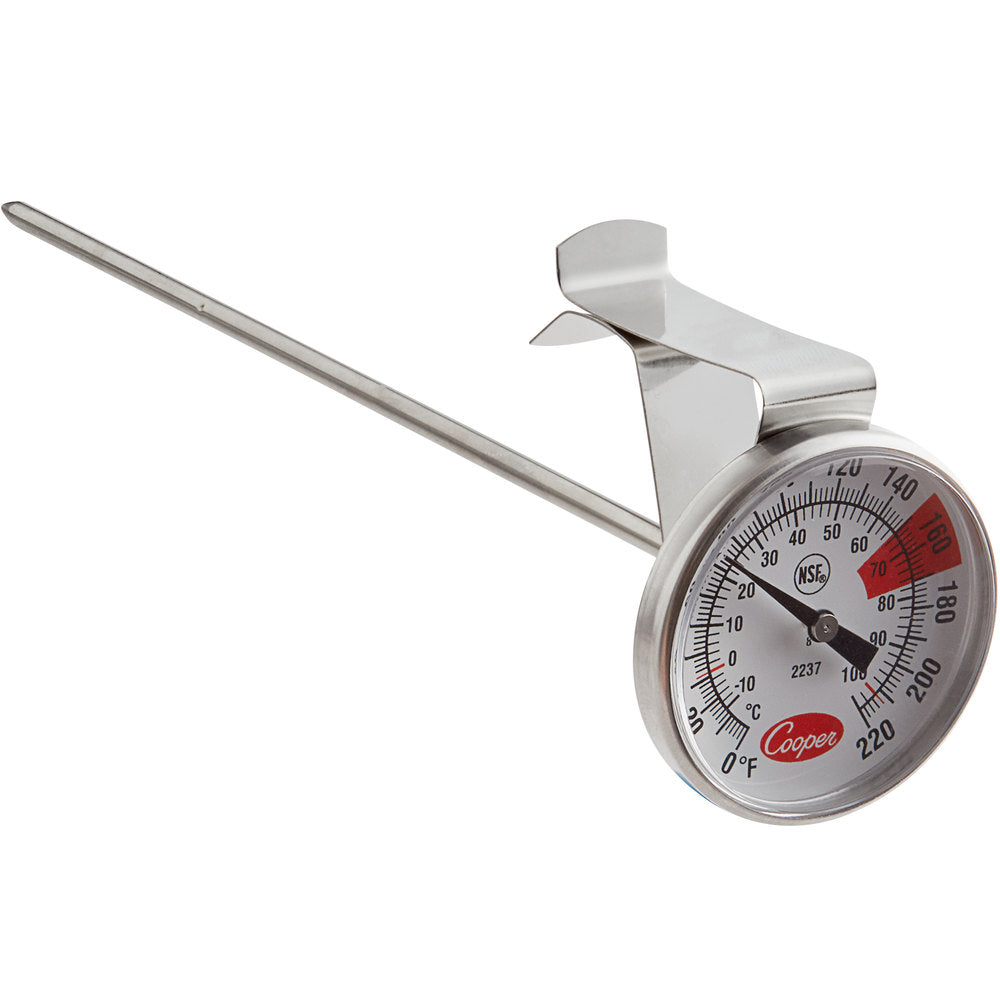 Cooper Atkins 7" Hot Beverage and Frothing Thermometer