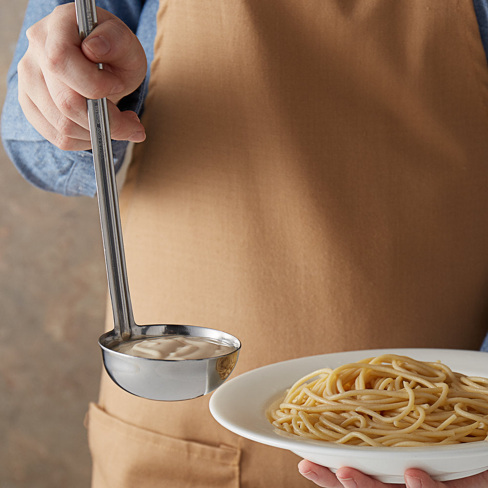 Vollrath  4 oz. Stainless Steel One-Piece Ladle