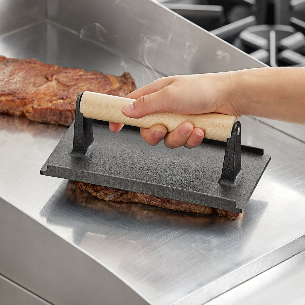 Cast Iron Steak Weight - Winco