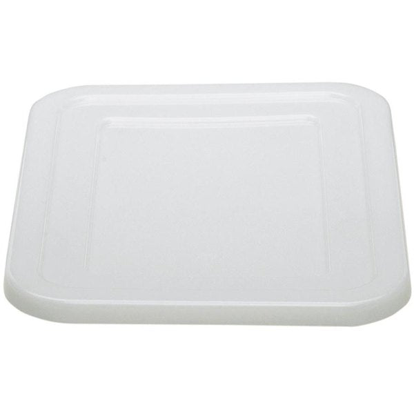 Cambro Cambox 20" x 15" White Plastic Bus Tub / Food Storage Box Lid