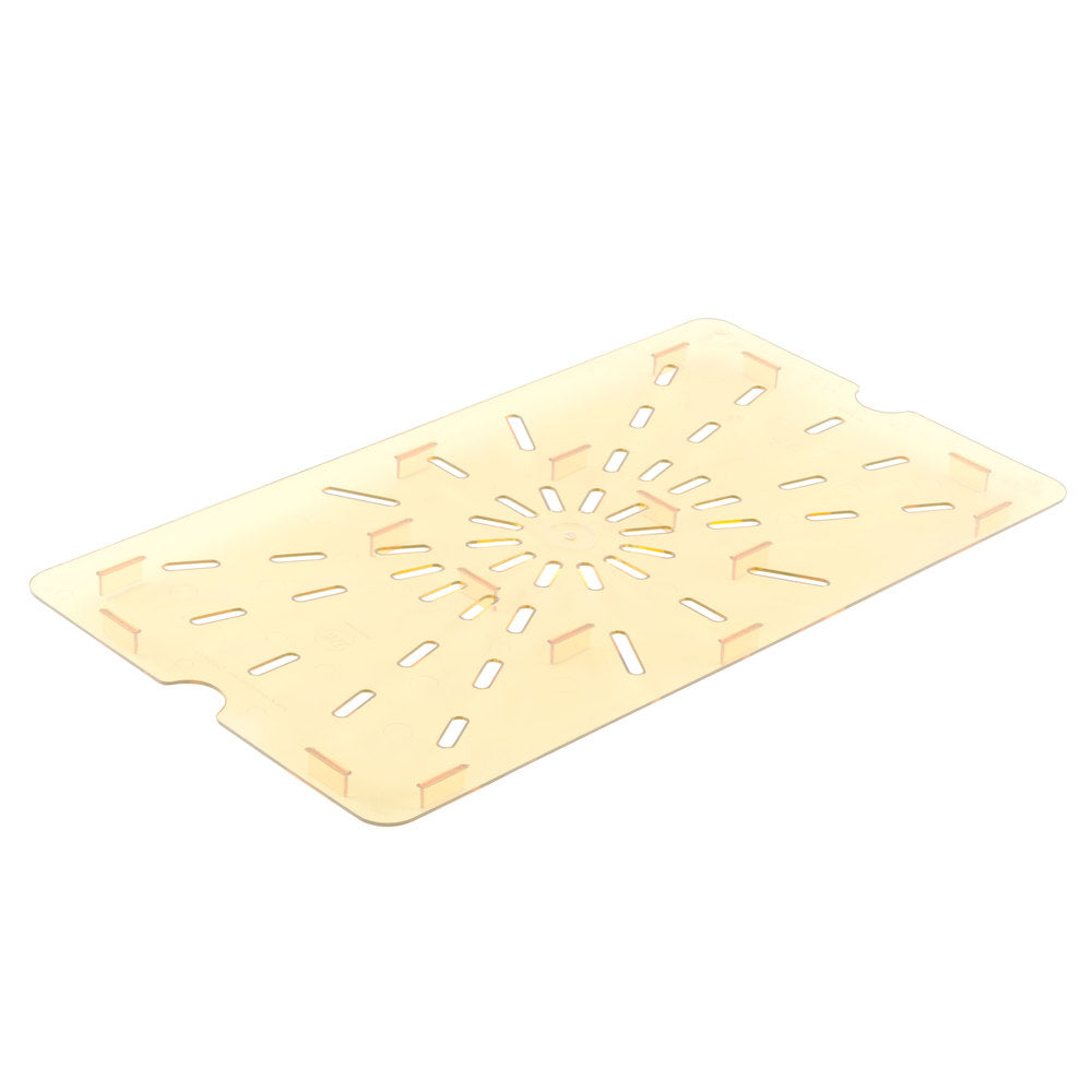 Cambro Full Size Amber High Heat Drain Tray