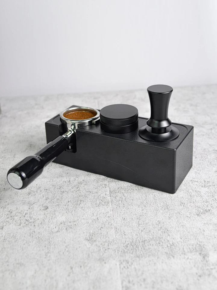 BREWING EDGE BARISTA ESPRESSO TAMPING STATION-BLACK