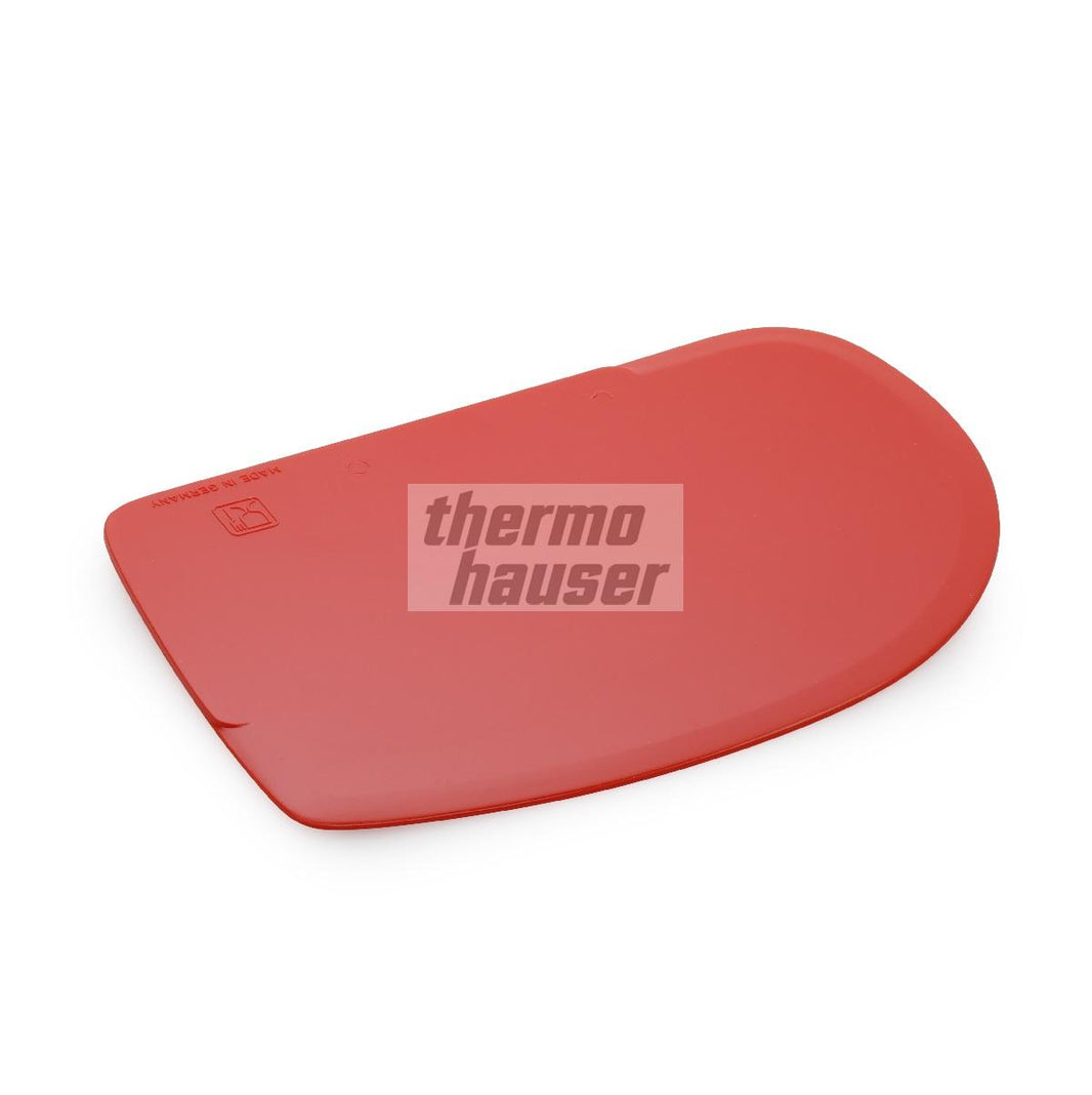 Dough Cutter/Scrapper 12 x 8.6 cm Red - Thermohauser