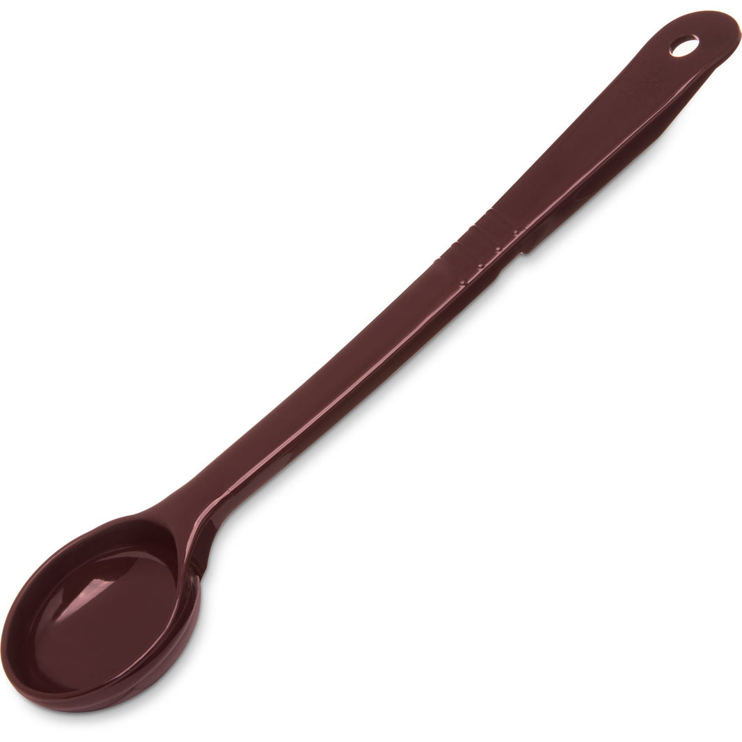 Measure Misers 1.5 oz. Reddish Brown Acetal Long Handle Portion Spoon