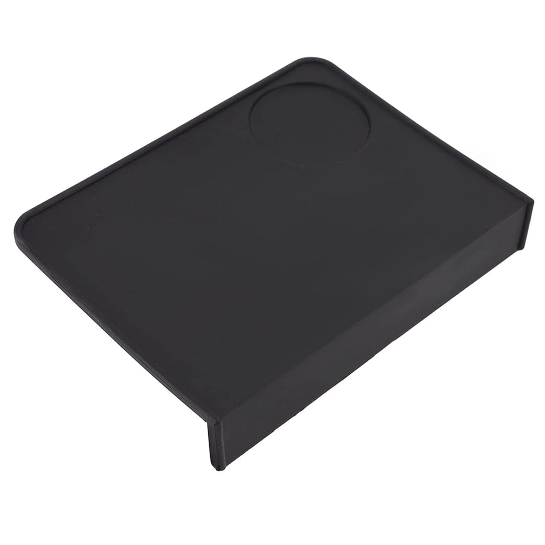 Coffee Tamper Mat-Black silicone - Brewing Edge