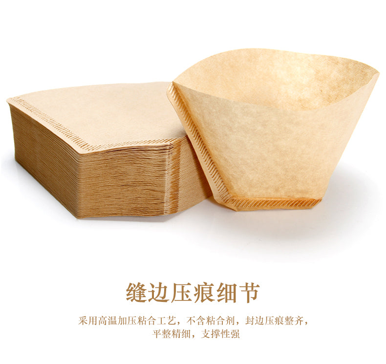 Coffee Filter Paper-Brown-40pcs - Brewing Edge