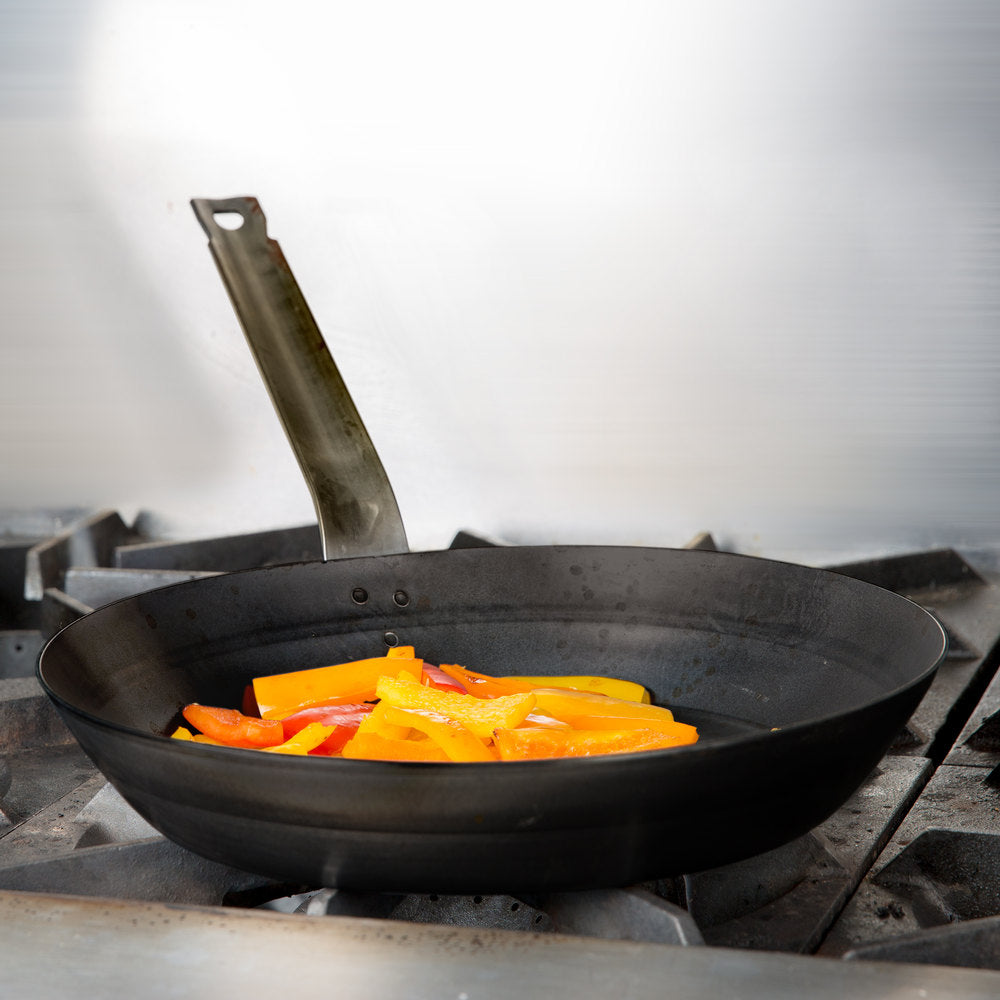Vollrath French Style 12 1/2" Carbon Steel Fry Pan