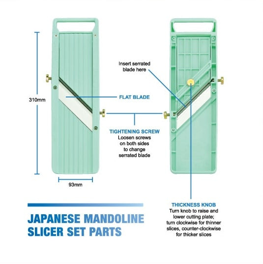 Mandoline Vegetable and Fruit Slicer
