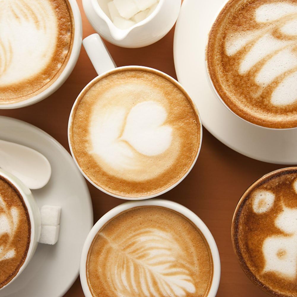 Coffee Stencils,Plastic 16pc