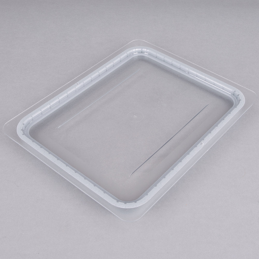 Cambro Camwear 1/2 Size Clear Polycarbonate GripLid