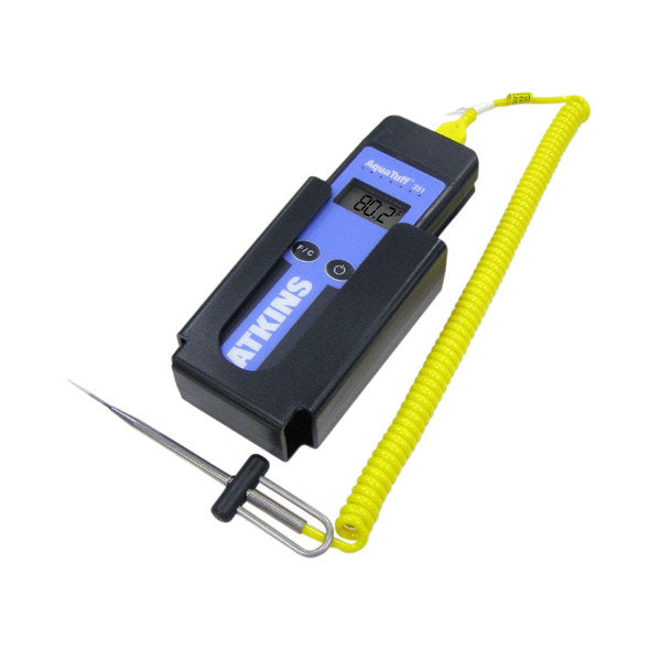 Cooper-Atkins 94003-K AquaTuff Waterproof Type-K Thermocouple Thermometer With Probes And Bracket