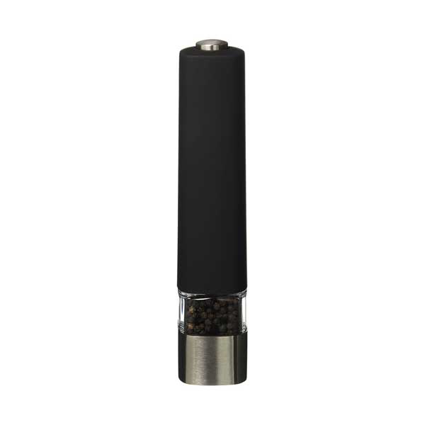 Black Electric Salt And Pepper Grinder - Bisetti
