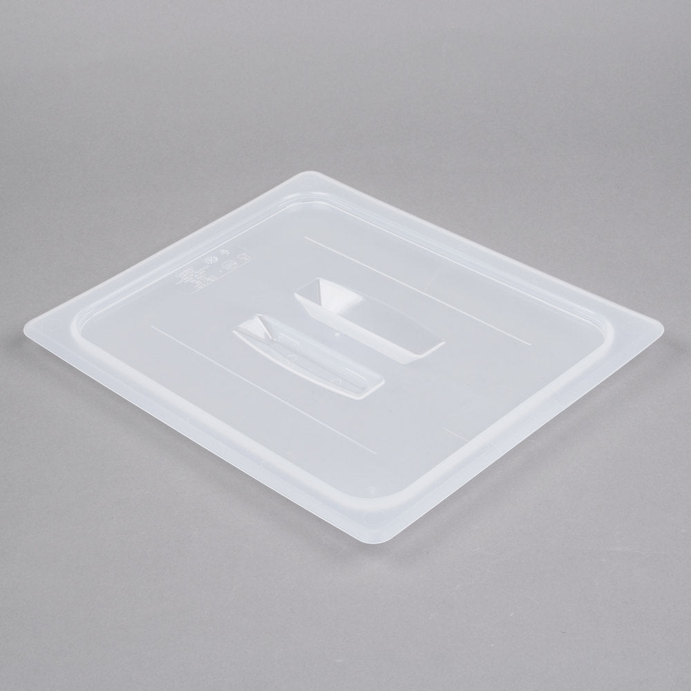 Cambro 1/2 Size Translucent Polypropylene Handled Lid
