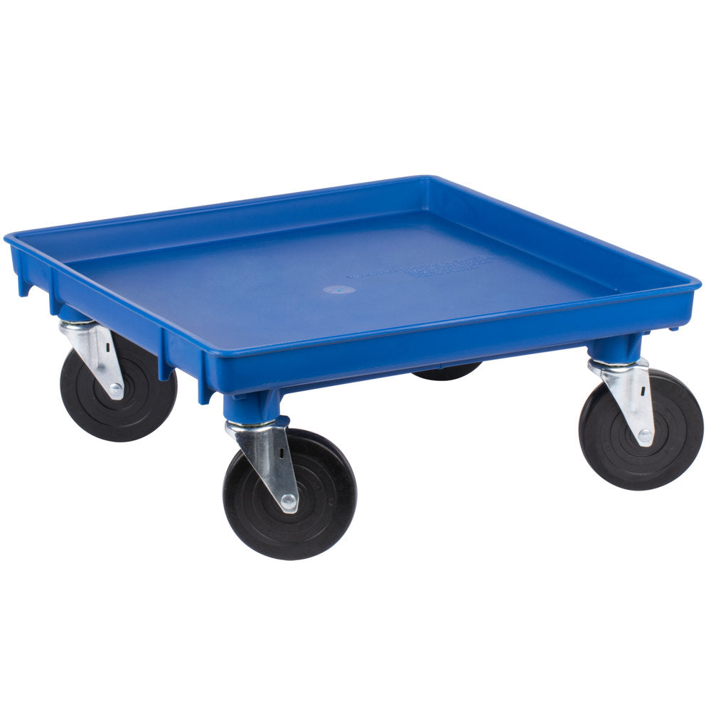 Vollrath Traex® Blue Rack Dolly Base (No Handle) - 21" x 21"