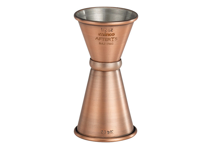 Jigger, Antique Copper 1/2x 2/4 oz