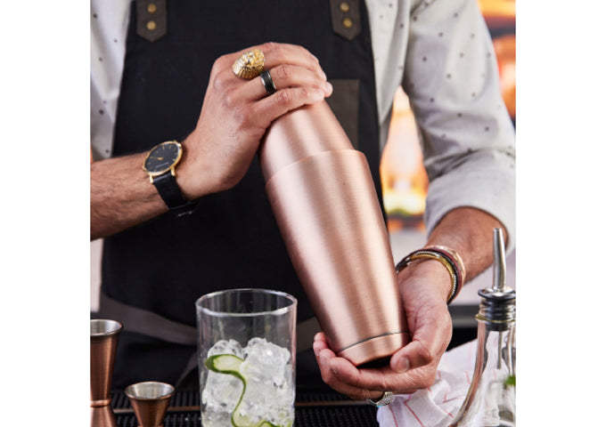 20 oz Bar Shaker Cup, Antique Copper