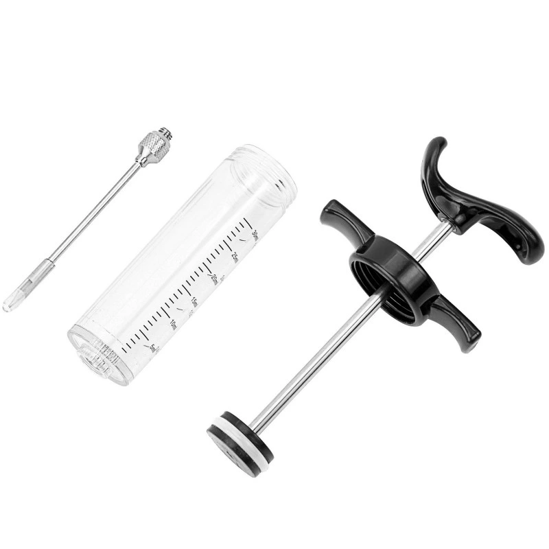 Meat Injector Syringe - Marinade Injector Needles for BBQ Grill