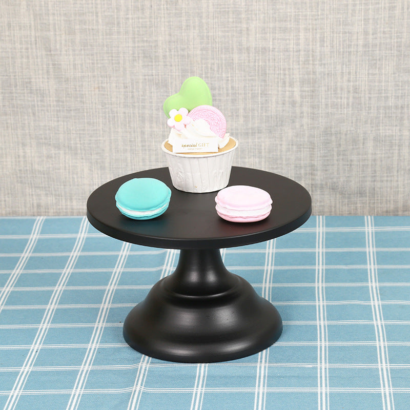 KNICER METAL CAKE STAND BLACK