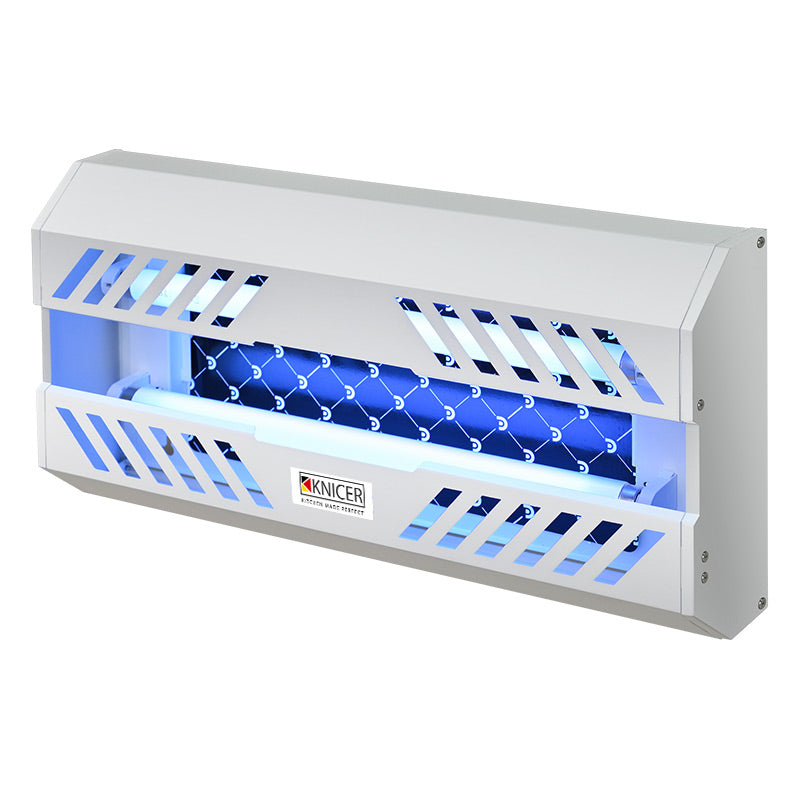 KNICER 32W Insect Killer: Max Power, 120-160 sqm Coverage, Glue Board Included