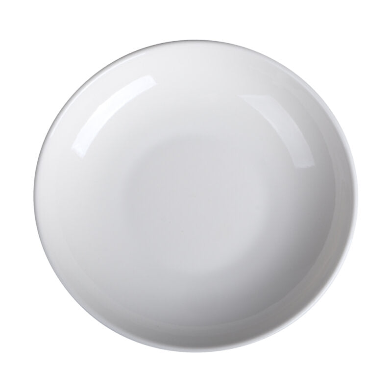 Porcelain Elegance Deep Plate - Ziora