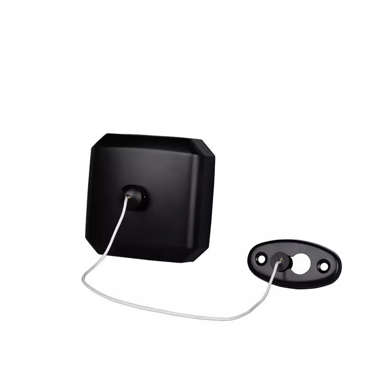 Hotel Black Stainless Steel Cloth Line