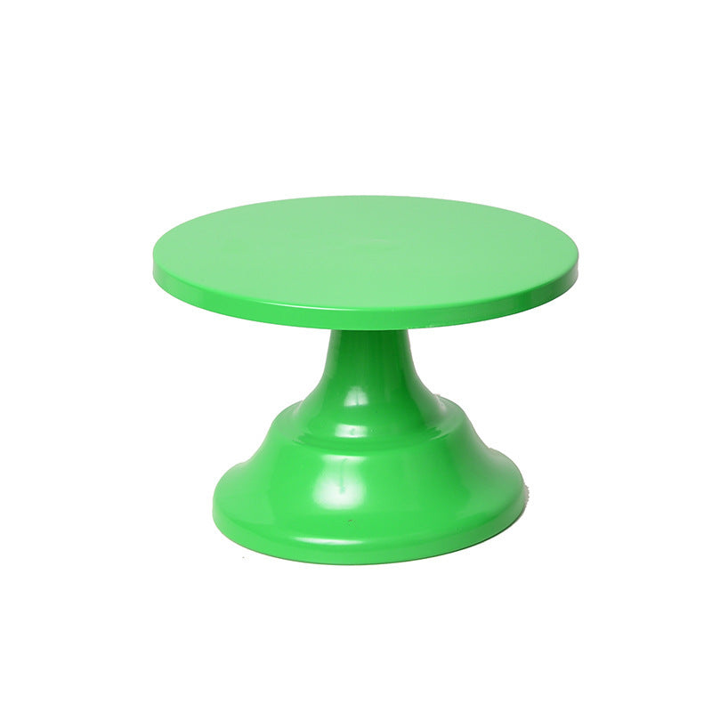 KNICER METAL CAKE STAND GREEN