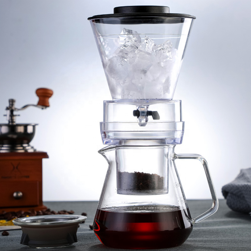 Iced Coffee Brewer Cold Brew Coffee Maker Glass Drip-600 ml - Brewing Edge