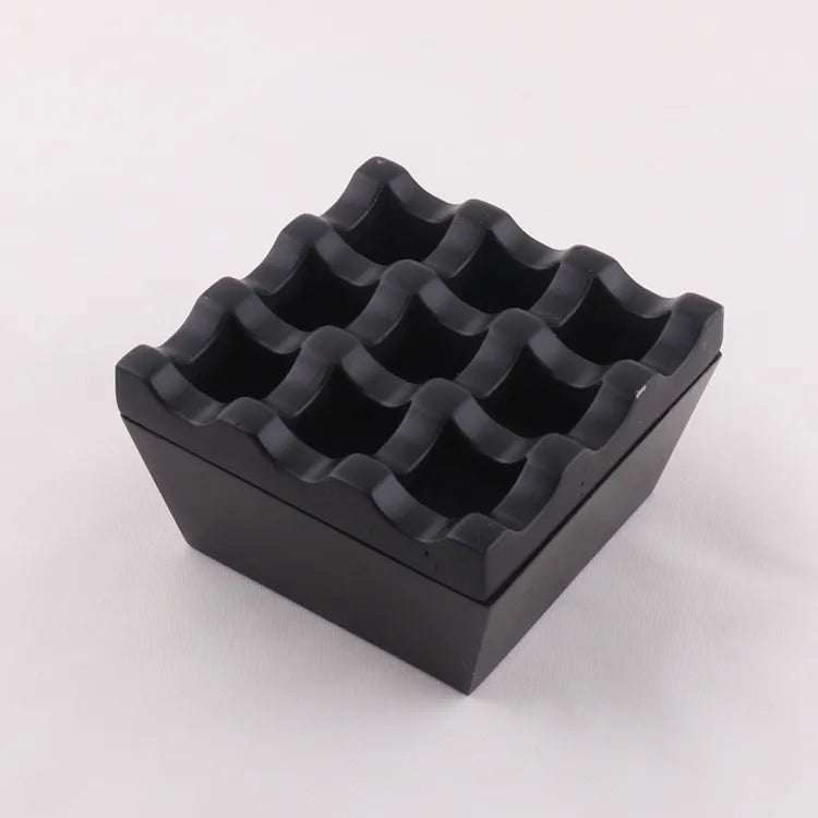 KNICER 9- HOLE MELAMINE ASHTRAY