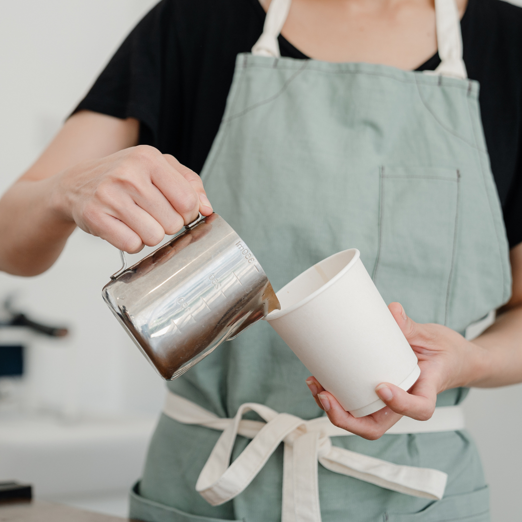 Stainless Steel Colour Coded Milk Pitcher - Brewing Edge