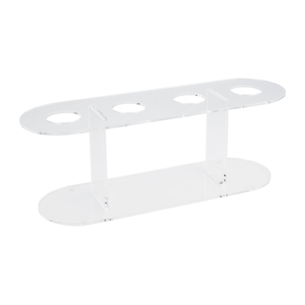 4 Hole Acrylic Cone Holder Stand - Winco