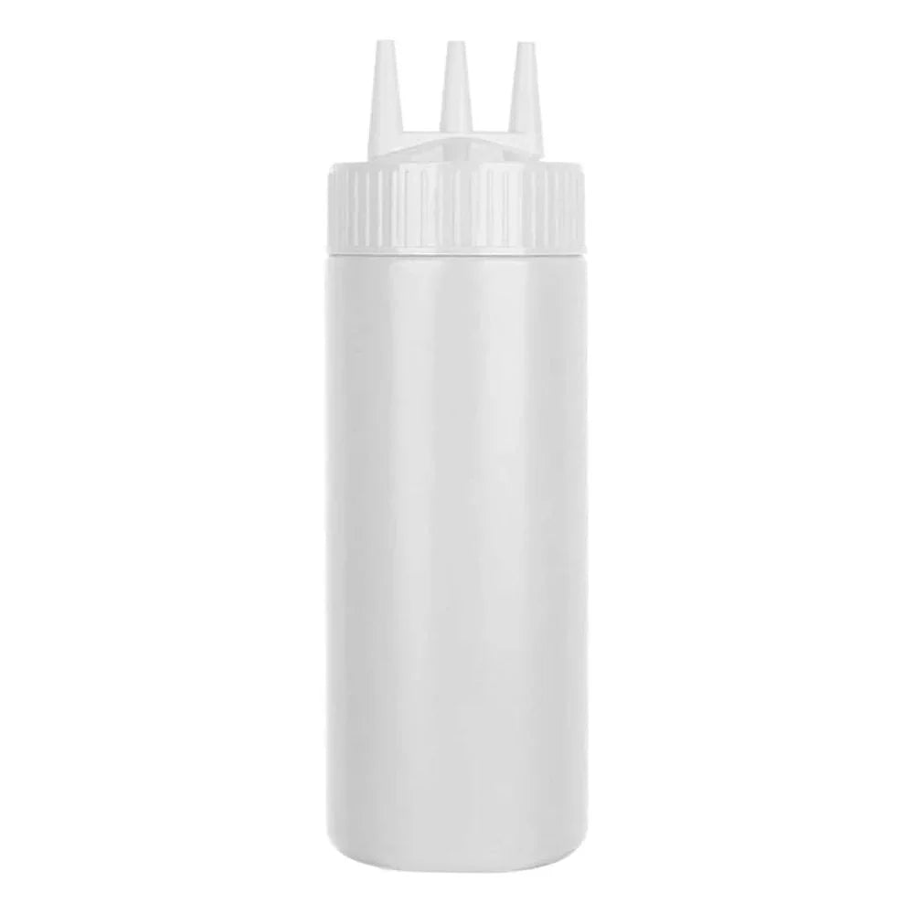 Three Head Squeeze Bottle Clear