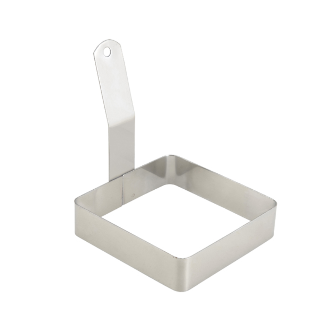 4″ Square Stainless Steel Egg Ring