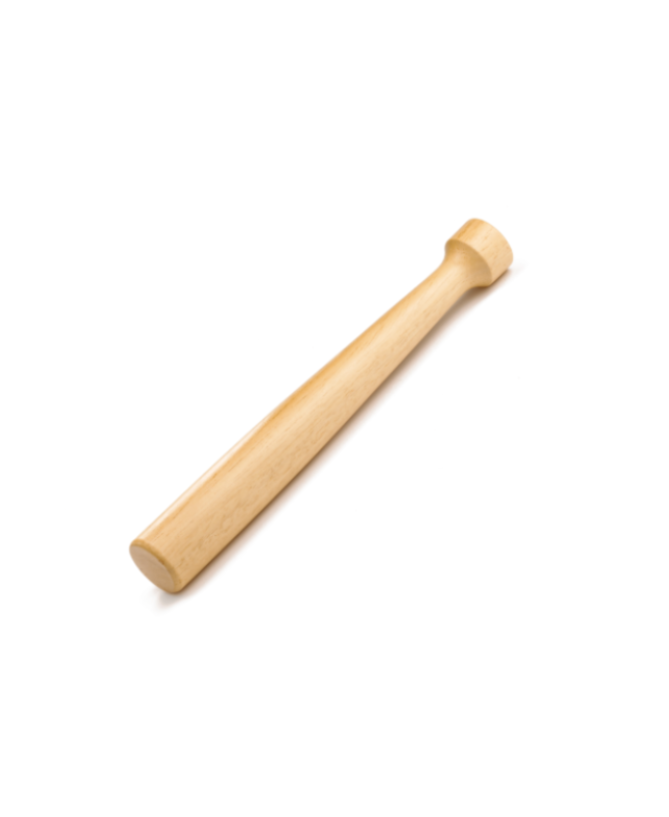 Natural Wood Muddler with Flat Head / Tablecraft