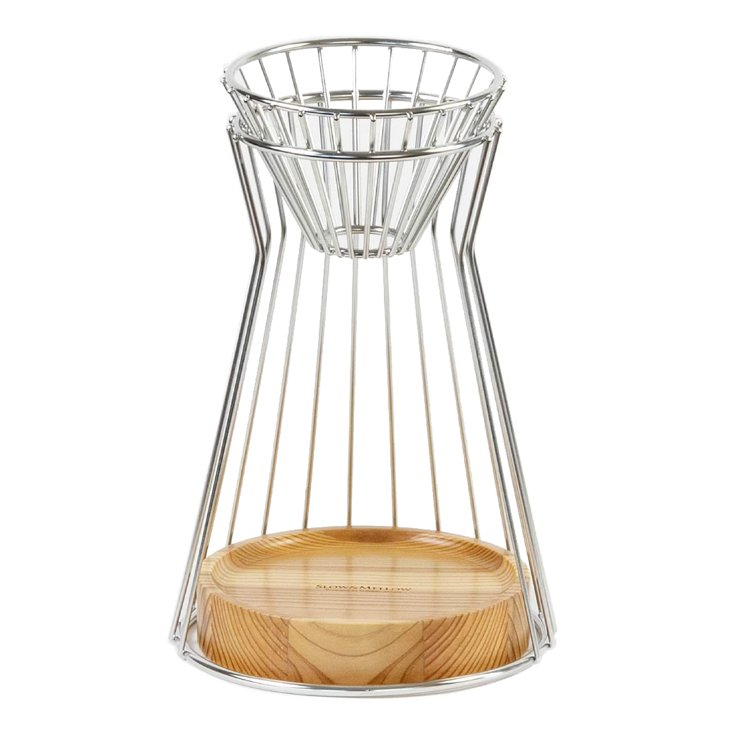 Stainless Steel Coffee Drip Station - Brewing Edge