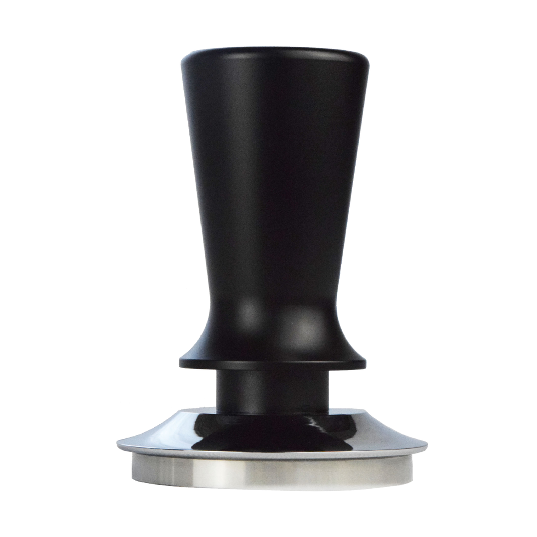 Coffee tamper stainless steel with black - Brewing Edge