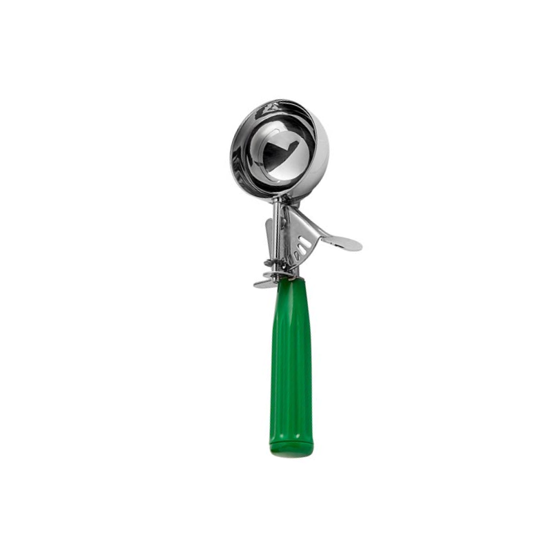 Size 12 Deluxe 1 Piece Ice Cream Disher with Spring Release / Winco
