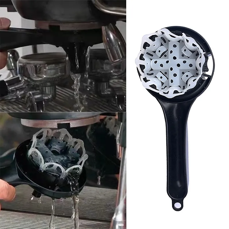 Brewing Edge Coffee Machine Brewing Head Clean Brush Plastic Handle