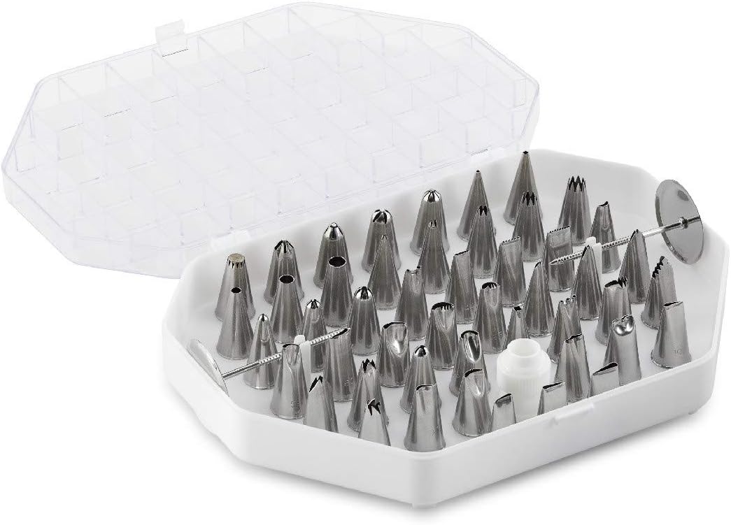 Nozzle / Piping Tip Set 55 Pc Set Small -  Thermohauser