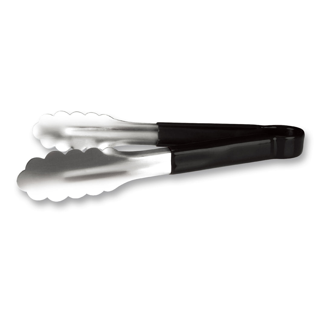 9''Food Clip, S/S with Silicone Handle Tong , Color Handle