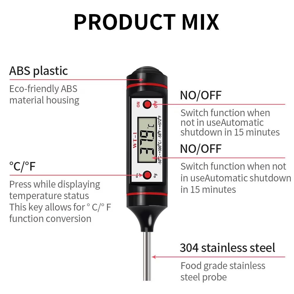 Portable Digital Thermometer - Knicer